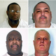 Clockwise from top left: Bruce Ward, Kenneth Williams, Jack Harold Jones, Jason McGehee, Stacey Johnson, Don Williamson Davis, Marcel Williams and Ledell Lee (Arkansas Department of Correction)